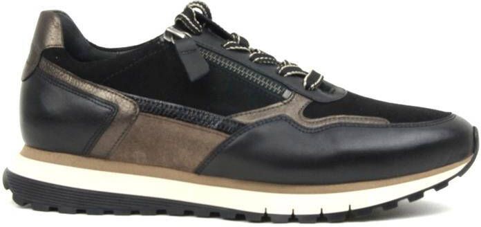 GABOR Lage Sneakers Dames 378 Maat: 43 Materiaal: Leer Kleur: Zwart - Foto 13