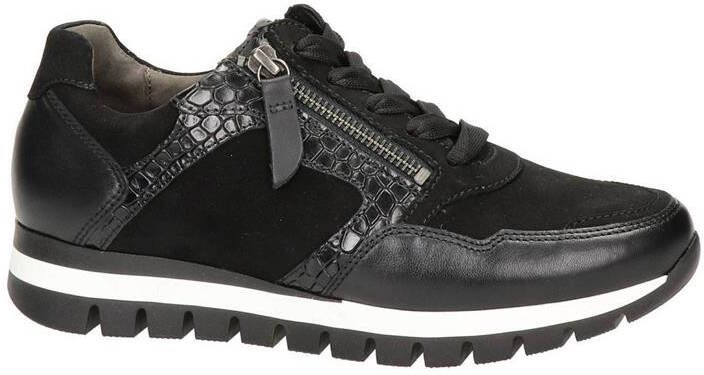 Gabor 76.438.67 Schwarz H Wijdte Veterschoenen - Foto 6