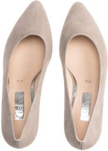 Gabor Moderne Elegante Beige Leren Pumps Beige Dames - Foto 5