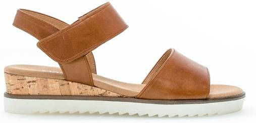 Gabor 82.750.53 Dames Sandalen Cognac bruin - Foto 2