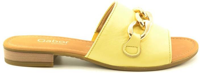 Gabor Comfortabele dames slippers Yellow Dames - Foto 4