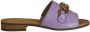 Gabor Comfortabele damesslippers Purple Dames - Thumbnail 2