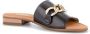 Gabor Metalen Ketting Dames Slippers Zwart Black Dames - Thumbnail 6