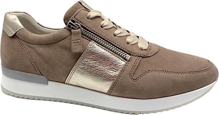 Gabor 83.420.12 Dames Sneakers Taupe Brons Kleur Taupe Brons - Foto 5
