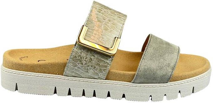 Gabor Dames Slippers 83.740.92 Taupe - Foto 6