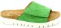 Gabor Groene leren sandalen Green Dames - Thumbnail 2