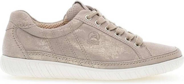 Gabor Sportschoenen 86.458.95 G-Leest Muschel Caruso Metallic Beige Dames - Foto 5