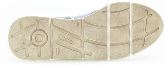 Gabor 86.475.36 Grey Blue Orange Lage sneakers - Foto 6