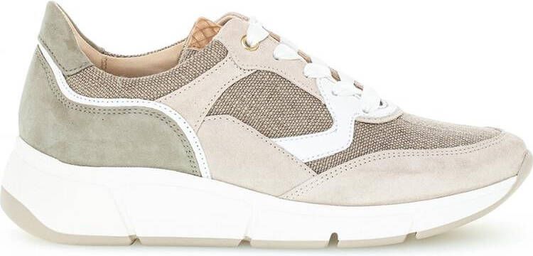 Gabor Sneakers Taupe Synthetisch 101325 Dames Kunstleer - Foto 5