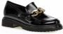 Gabor Elegante en stijlvolle loafer met goudkleurig kettingdetail Black Dames - Thumbnail 6