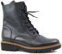 Gabor 736 01 Veterboots Laarzen Met Veters Dames Zwart - Thumbnail 3