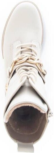 Gabor Enkellaarsjes Dames Laarzen Damesschoenen Leer 92.743.60 Wit - Foto 18