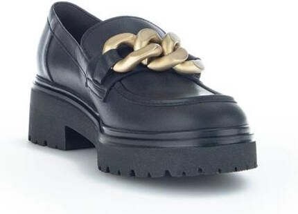 Gabor Zwart Gouden Matte Gesloten Loafers - Foto 5