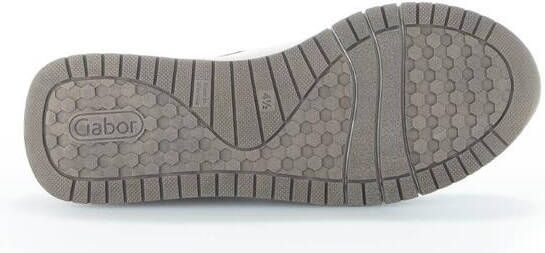 Gabor 96.446.63 Off White combi dames sneaker met rits en uitneembaar voetbed - Foto 8