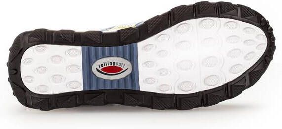 Gabor rollingsoft sensitive 26.914.36 dames rollende wandelsneaker blauw - Foto 4