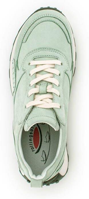 Gabor rollingsoft sensitive 26.915.44 dames rollende wandelsneaker groen - Foto 2