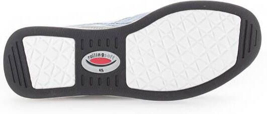 Gabor dames sportschoenen lichtblauw glitter - Foto 3