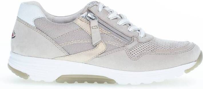 Gabor Rollingsoft Sneakers met sleehak met decoratieve stiksels - Foto 7