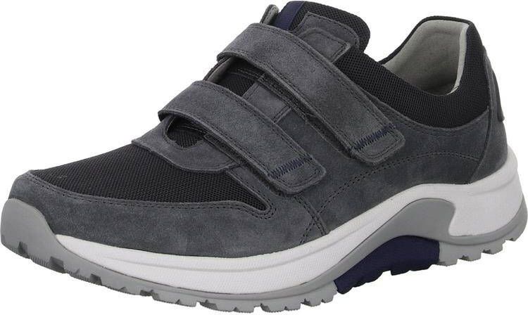 Gabor Rollingsoft Klittenbandschoen 8000.16.11 Iron Grijs Suède - Foto 5