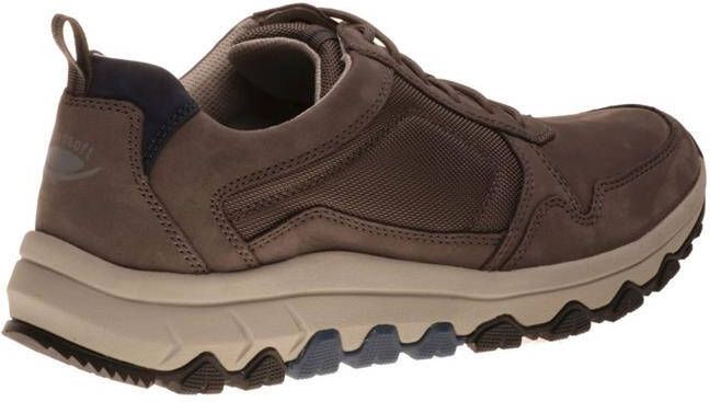 Gabor Rollingsoft Sneakers met sleehak vrijetijdsschoen lage schoen veterschoen met contraststiksels g-breedte - Foto 5