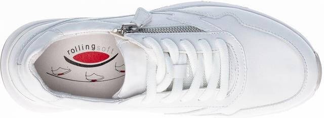 Gabor Rollingsoft Sneakers met sleehak met logo bij de hiel - Foto 3