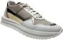 Giga Shoes G4081~~~~~~~~~~~~~~~~~~~~~~~~~ MeisjesLage schoenenKindersneakers Wit beige - Thumbnail 3