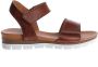 Giga Shoes G4150 Kinderen MeisjesSandalenKindersandalen Cognac - Thumbnail 3