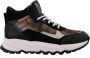 Giga Shoes G4167~~~~~~~~~~~~~~~~~~~~~~~~~ MeisjesHalf-hoogKindersneakers Zwart - Thumbnail 2