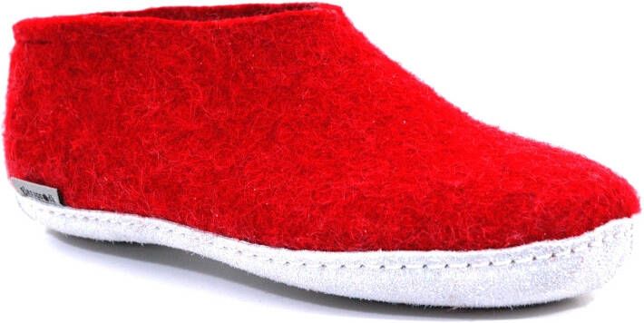 Glerups Schoen met leren zool-Rood - Foto 2