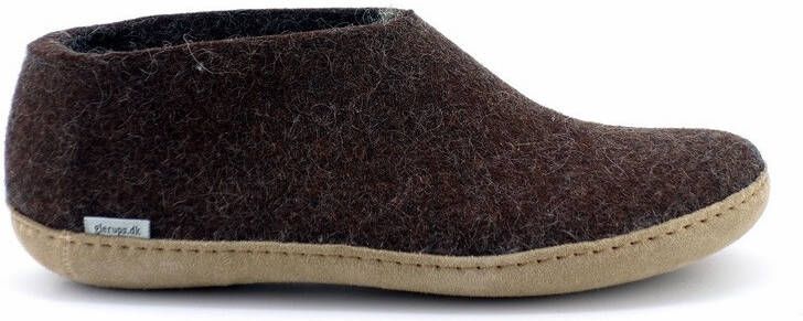 Glerups A Shoe Unisex Sloffen Bruin - Foto 3