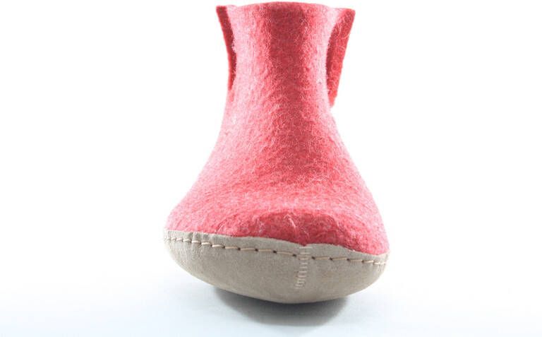 Glerups Laars met leren zool-Rood - Foto 3