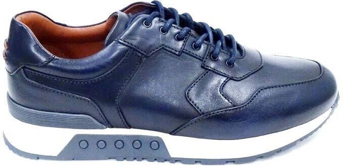 Greve Haarlem K Lage sneakers Leren Sneaker Heren Blauw - Foto 4
