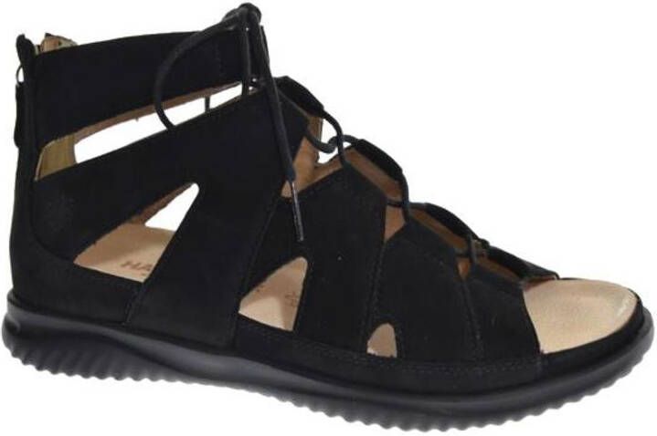 Hartjes 132.1103 99~~~~~~~~~~~~~~~~~~~ Platte sandalenDames Sandalen Zwart - Foto 3