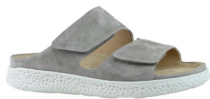 Hartjes 122.1221 30 35.00 Taupe slipper met uitneembaar voetbed wijdte H - Foto 7