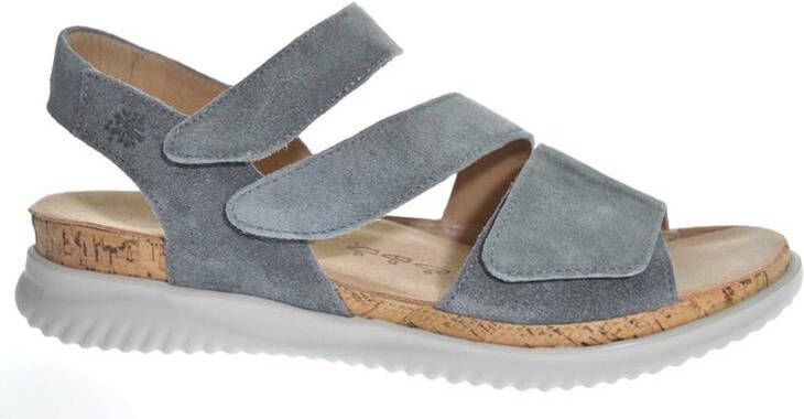 Hartjes 132.1135 73 33.19 Lichtgrijze sandaal wijdte G - Foto 4