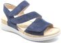 Hartjes 132.1135 73 33.47 Blauwe Dames Sandalen wijdte G - Thumbnail 2
