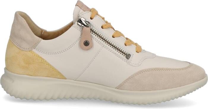 Hartjes Sneakers Dames Lage sneakers Damesschoenen Suède 162.1142 Beige combi - Foto 4