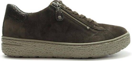 Hartjes Sneaker 162.1401 34 77.36 Altgold Donker bruin Wijdte H Suède - Foto 6