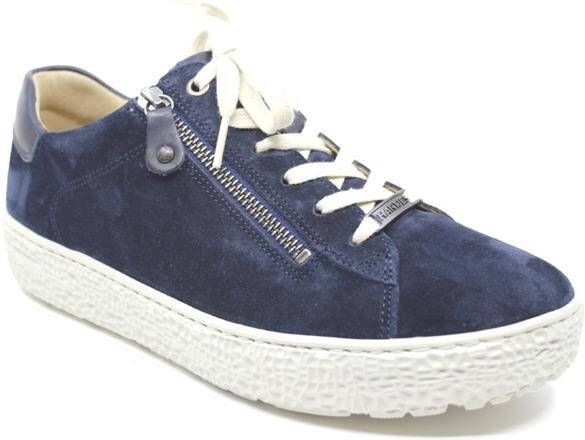 HARTJES Lage Sneakers Dames 162.1402 Phil Maat: 42 Materiaal: Suède Kleur: Blauw - Foto 6
