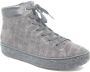 Hartjes 172.1419 99 14.01 Anthraciet veterboots met croco print wijdte H - Thumbnail 2