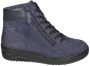Hartjes 172.1703 20~~~~~~~~~~~~~~~~~~~ Hoge sneakersVeterlaarzenDames veterschoenenDames sneakersHalf-hoge schoenen Blauw - Thumbnail 2