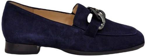 Hassi-A Hassia Instappers Dames Instapschoenen Damesschoenen Suède 300846 sue Blauw - Foto 13