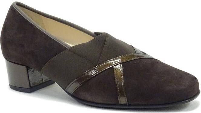 Hassi-A Hassia -Dames bruin donker pumps & hakschoenen - Foto 3