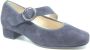 HASSIA Hakken Dames 302458 Maat: 41 5 Materiaal: Suède Kleur: Blauw - Thumbnail 4