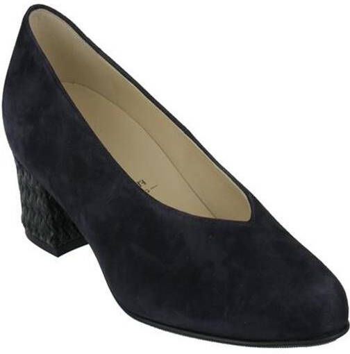 Hassi-A Hassia Pump 30 4936 Wijdte H Donkerblauw Suède 6½ - Foto 3