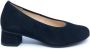 Hassia 303002 Siena Black H-Wijdte Pumps - Thumbnail 1