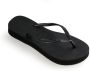 HAVAIANAS Teenslippers Dames Kids Slim Glitter Ii Maat: 33 34 Materiaal: Rubber Kleur: Zwart - Thumbnail 13