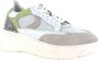 Hip H1580 Lage sneakers Leren Sneaker Meisjes Wit - Thumbnail 3