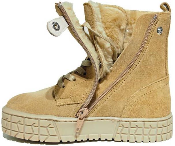 Hip H2539 Enkelboots Enkellaarsjes Meisjes Beige - Foto 5