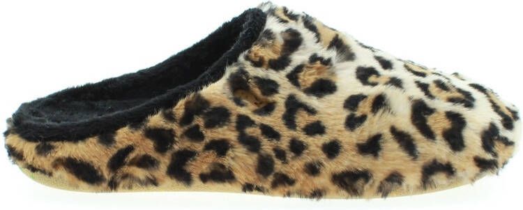 Hot Potatoes Chusovoy Dames Sloffen Bruin Zwart - Foto 5